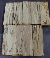 SPALTED BEECH knife scale /