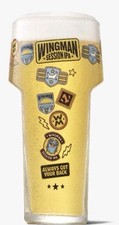 Brew Dog Wingman Pint Glass