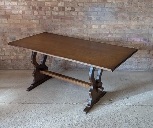 Vintage oak refectory dining - vintage,