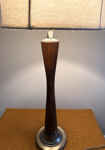 Vintage teak tall table - teak,
