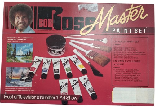 Bob ross master oil paint - paint, set