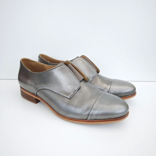 Clarks metallic silver - 6d,