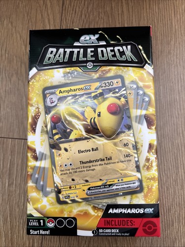 Ultimate ampharos tcg - ampharos, ex