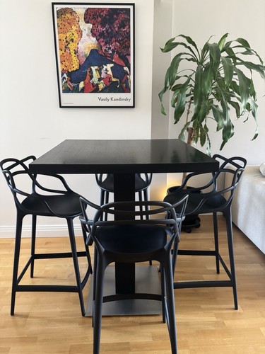 Kartell masters bar stools - 4x,