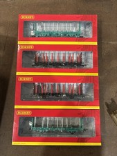 Hornby R6468 OTA Open Timber Carrier Wagon 110211 in EWS Maroon Livery
