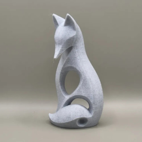 Fox sculpture modern - fox,