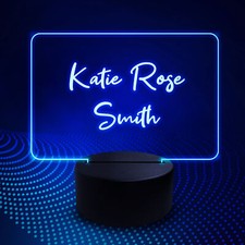 Personalised LED Name Sign