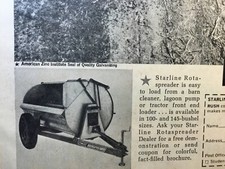 vintage 1965 Ad. Starline