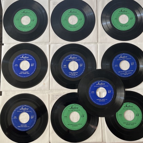 Seeburg jukebox records - jukebox,