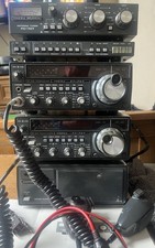 Yaesu FT707 HF SSB Transceiver x 2,Power supply tuner & Memory unit,FRB-707