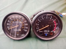 Yamaha XS650 Speedometer And Revcounter
