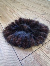 Vintage fur beret cloche - vintage,