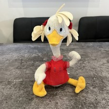 2005 Disney Chicken Little Goosey Loosey Bendable 9" Plush Soft Toy McDonald's