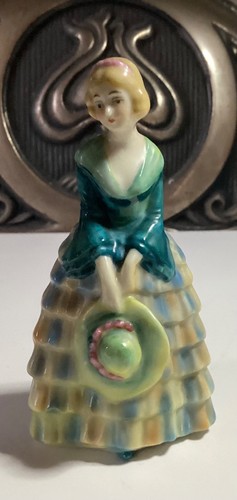 Vintage lady girl figurine - lady/girl,