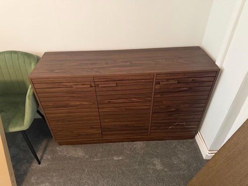 Walnut wesley wide - wesley, sideboard