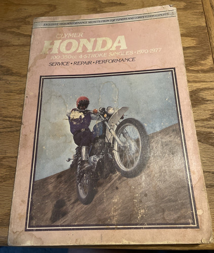 Vintage clymer honda service - vintage,
