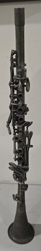 Vintage metal clarinet - clarinet, #39075