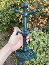 Mug Tree Holder - Cast Iron - Vintage Green - Coffee and Tea Cup Holder