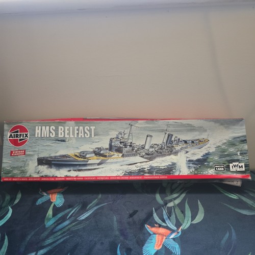 Airfix 600 scale hms - airfix,