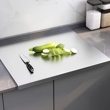 Satin Stainless Steel Folded