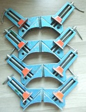 RARE, UNBRANDED MITRE CORNER CLAMPS FOR BUILDING PICTURE FRAMES - USED, UNTESTED
