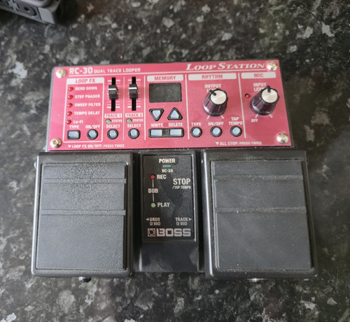Boss dual track - rc-30, dual-track