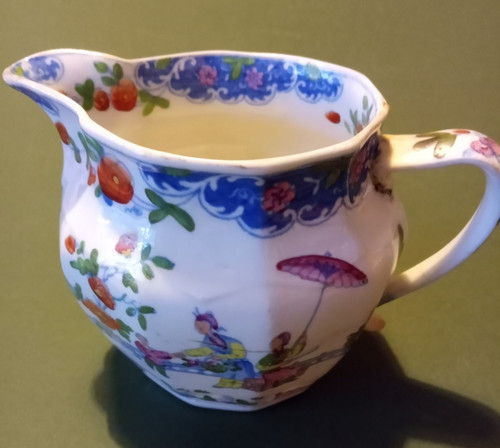Chinese style vintage jug - style,