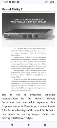 Vintage separates system - hi,