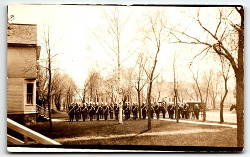 Postcard rppc residential - postcard,