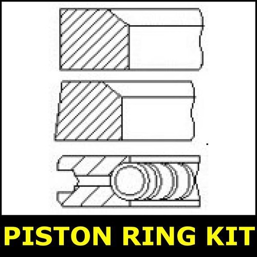 Piston ring kit fits - piston,