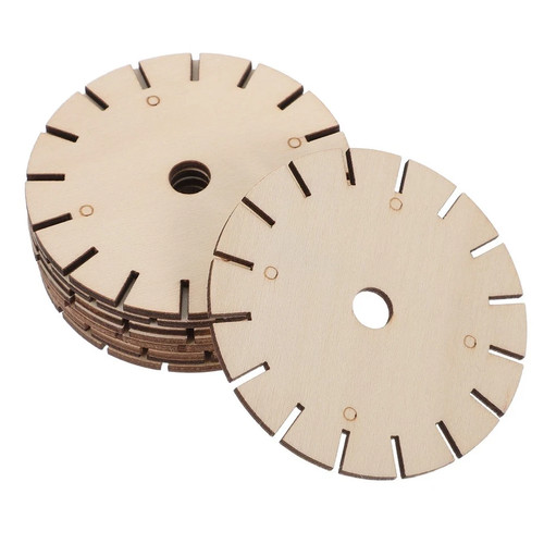 10pcs wood kumihimo braiding - 10pcs,