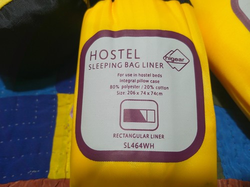 Hostel liner sleeping bag - hostel,