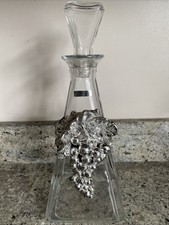 Glass Wine/Port Decanter With