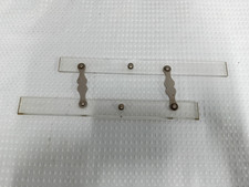 1950s Unbranded Parallel Rule Steel & Acrylic Set Prop Nautical Office Decor