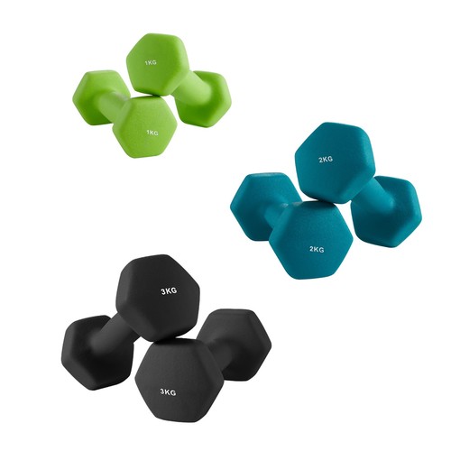 Songmics hex dumbbells set - hex,