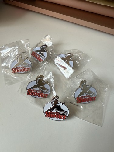Sporting shooter pheasant - shooter, pin