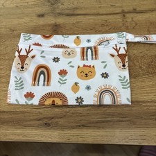 BN small Wet Bags Nappies Period Pants Swimming Holliday deer lion rabbit  baby