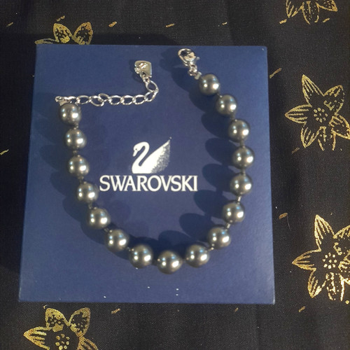 Swarovski silver tone - swarovski,