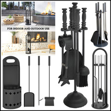 Modern Fireplace Companion Set