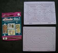 Keepsake Glitter Girls SPLENDOUR Exotic FRAME PLATES Embossing Board EC Card Emb