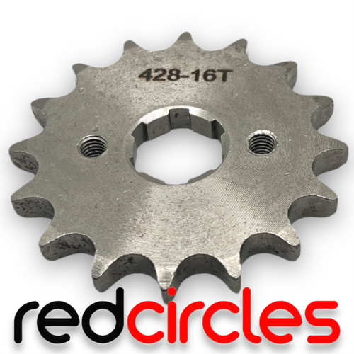 17mm tooth 428 - 16, /