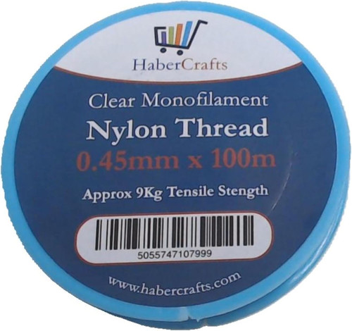 Clear nylon thread - thread, 0.15-1mm