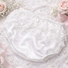 Satin Frilly Baby Girl