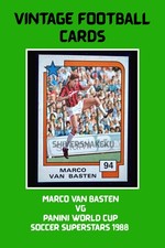 Vintage 1988 Van Basten Panini