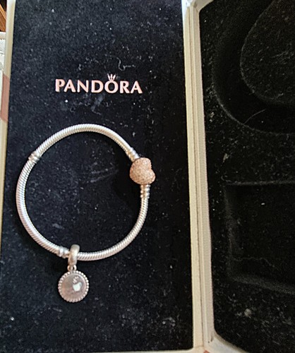Pandora 17cm braclet with - pandora,