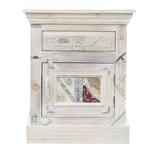 Vintage bedside table - bedside,