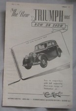 1946 Triumph 1800 Original advert