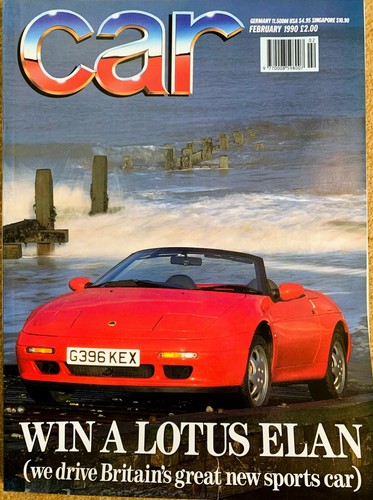 Car magazine feb 1990 sierra - car,