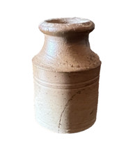 A Small Stoneware Light Brown