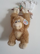 Jade Soft Toys Large Hanging Plush Monkey Holding On Bar Vintage with tag